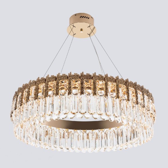 Подвесная светодиодная люстра Modelux ML.830.800 GD