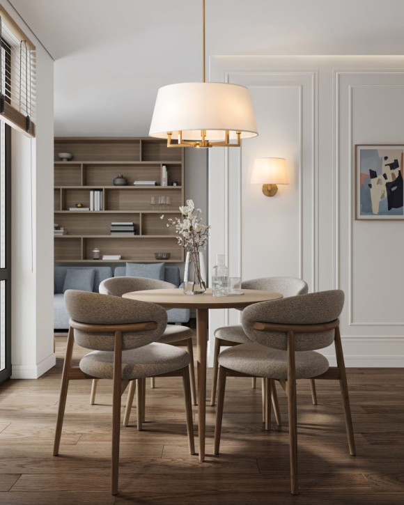 Люстра на штанге Freya Graceful FR2042CL-05N