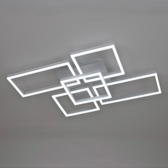 Потолочная светодиодная люстра с пультом управления LED4U L11003-5 WH