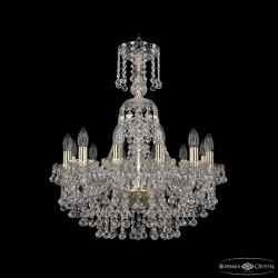 Подвесная люстра Bohemia Ivele Crystal 1409/12/195/XL-68 G