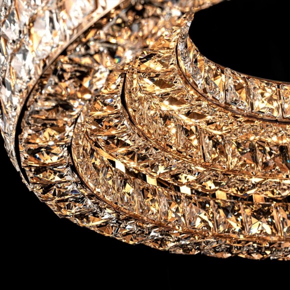 Подвесная светодиодная люстра Modelux ML.332.600 GD