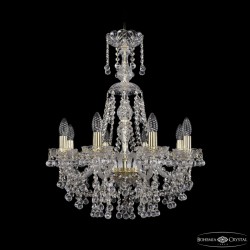 Подвесная люстра Bohemia Ivele Crystal 1409/8/195/XL-68 G