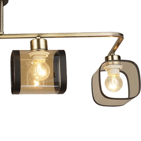 Потолочная люстра Reluce 04226-0.3-03 AB+BK