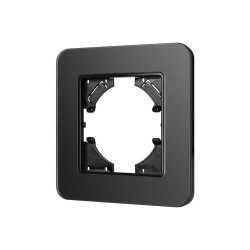 Рамка стеклянная на 1 пост Arlight FRM-OMALI-SFGS-1-BK 049676