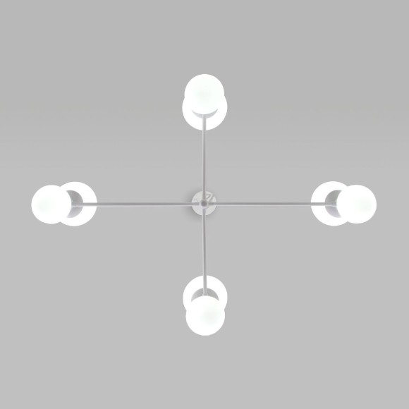 Подвесная люстра Eurosvet Bubble 30182/8 белый a063210