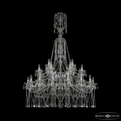 Подвесная люстра Bohemia Ivele Crystal 1413/16+8+4/400/XL-163/2d Ni