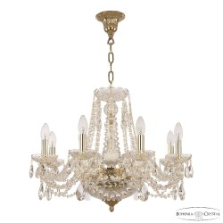 Подвесная люстра Bohemia Ivele Crystal 1451/8/160/250 G