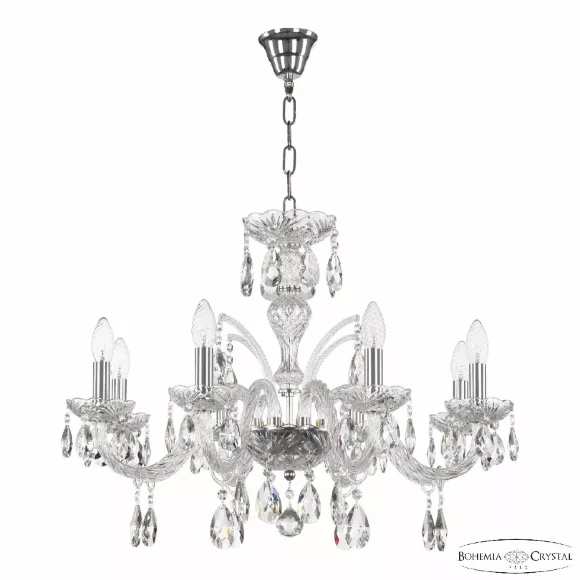 Подвесная люстра Bohemia Ivele Crystal 118/8/240 Ni