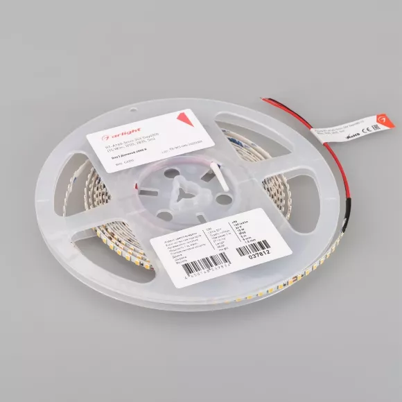 Светодиодная лента Arlight RT-A160-5mm 24V Day4000 (15 W/m, IP20, 2835, 5m) 037812 Светодиодная лента Arlight RT-A160-5mm 24V Day4000 (15 W/m, IP20, 2835, 5m) 037812