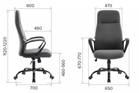 Кресло компьютерное Smart EVP_570107