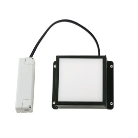 Встраиваемый светильник Uniel ULP-0808 7W/4000К IP40 GRILYATO BLACK UL-00011899