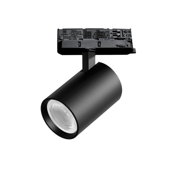 Трековый трехфазный светильник Quattro LED 36G с адаптером Lightstar Alta Base A5237QT36G