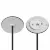 Светильник для стен, лестниц и пола Arlight ART-DECK-LAMP-R56-3W Warm2700 (SL, 120 deg, 24V) (IP67 Металл) 060622