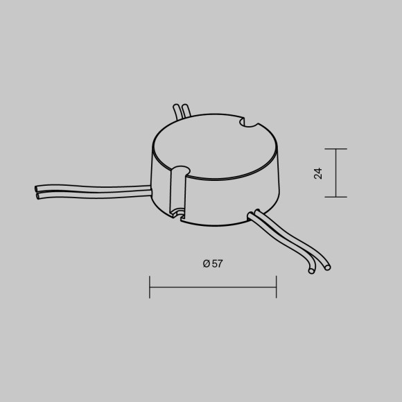Драйвер Maytoni Dali 15Вт DC42В IP20 721030