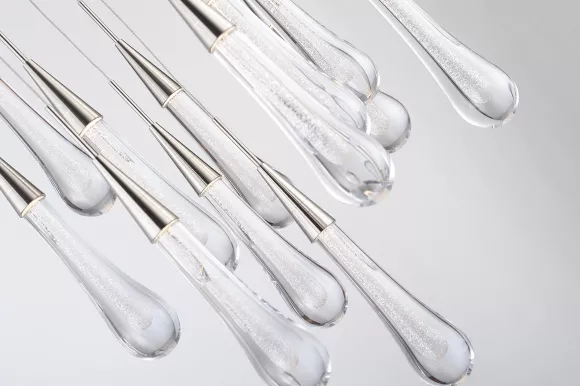 Подвесной светильник Delight Collection Pour MD2060-3A satin nickel, 3000, Теплый белый Подвесной светильник Delight Collection Pour MD2060-3A satin nickel, 3000, Теплый белый
