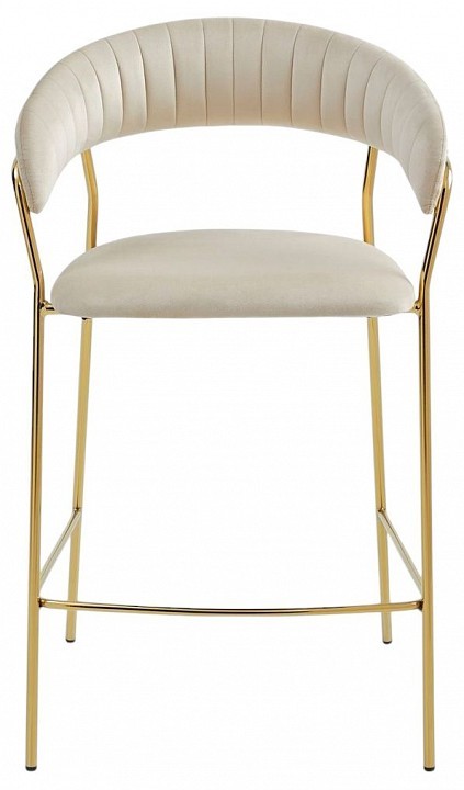 Стул барный Whispered Fusion Bar бежевый, золотой HSBI_BC114_beige