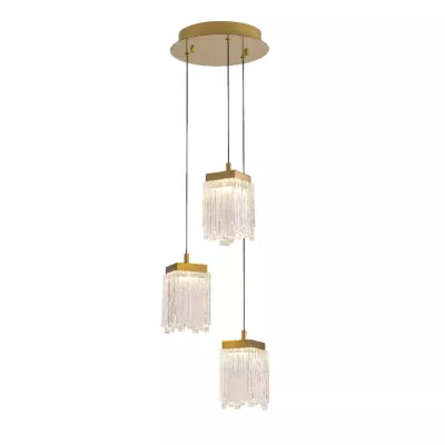 Подвесной светильник Delight Collection MD25020403-3A2 Satin gold