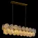 Подвесная люстра LOFT IT Lolly 10492/1200R Pearl, Золото, Белый, Металл, крупный план