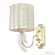 Бра Arte Milano Florentia-8857 308857/1W Wh/Gd, Золото, Белый, Металл