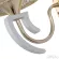 Бра Arte Milano Florentia-8857 308857/1W Wh/Gd, декоративные элементы крупным планом