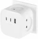 Разветвитель электрический ЭРА SP-4-3USBAC-W на 4 розетки + 3 USB A+C со шторками 10А белый Б0069083