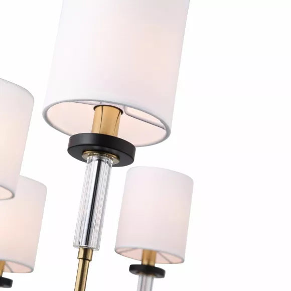 Люстра на штанге ST Luce Веритас SL1404.303.06, Разноцветный, Белый, Металл, крупный план Люстра на штанге ST Luce Веритас SL1404.303.06, Разноцветный, Белый, Металл, крупный план
