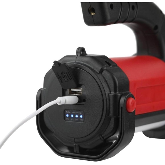 Фонарь-прожектор светодиодный ЭРА Альфа аккумуляторный PA-607 Б0052745