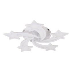 Потолочная светодиодная люстра с пультом управления Natali Kovaltseva Star LED LAMPS 81213