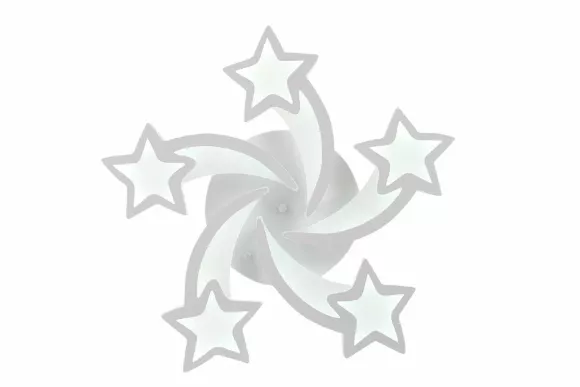 Потолочная люстра Natali Kovaltseva Star LED LAMPS 81213, вид сверху