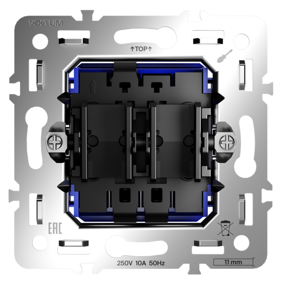 Механизм выключателя жалюзи Voltum S70 VLS0207M
