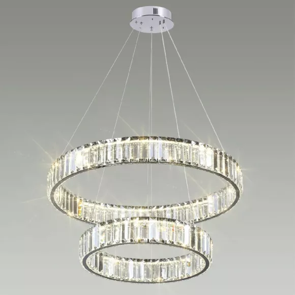 Каскадная люстра Odeon Light Vekia 4930/60L, декоративные элементы крупным планом Каскадная люстра Odeon Light Vekia 4930/60L, декоративные элементы крупным планом