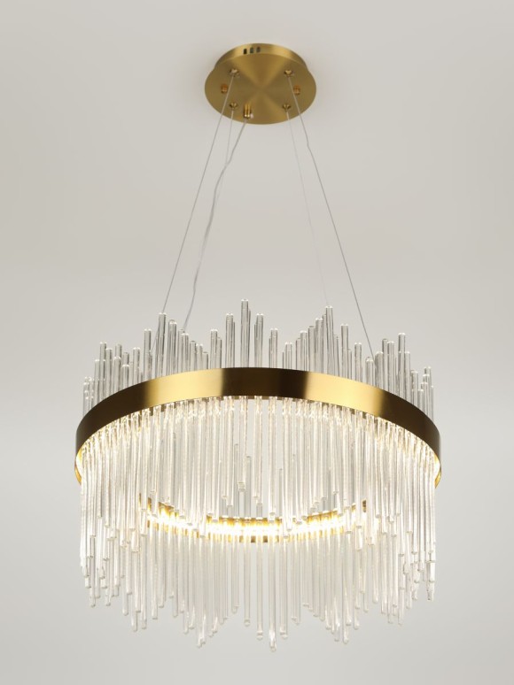 Подвесная люстра с пультом управления Rivoli Gwen Б0069937