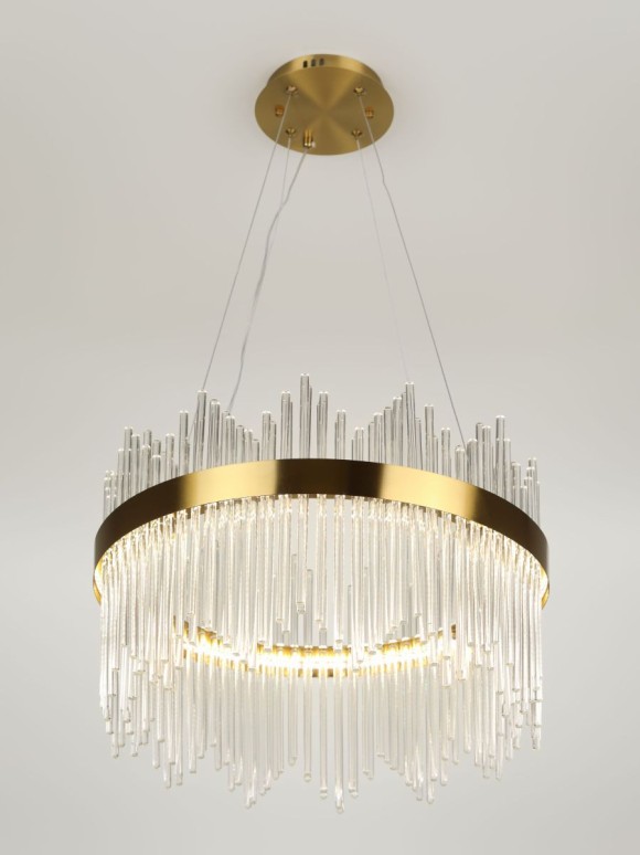 Подвесная люстра с пультом управления Rivoli Gwen Б0069937