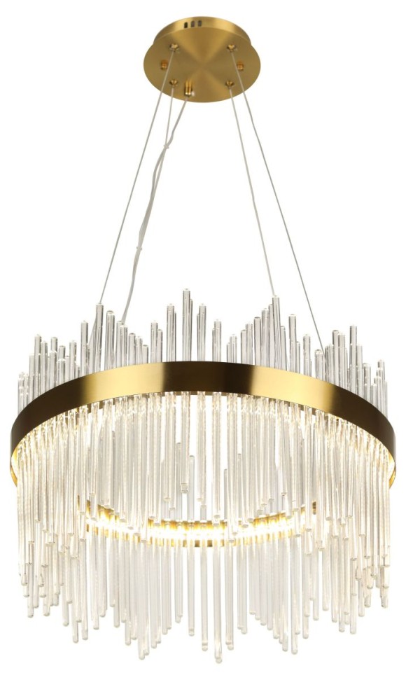 Подвесная люстра с пультом управления Rivoli Gwen Б0069937