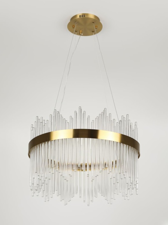 Подвесная люстра с пультом управления Rivoli Gwen Б0069937