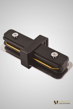 Прямой соединитель для встраиваемого однофазного шинопровод AM Group AM176V BK