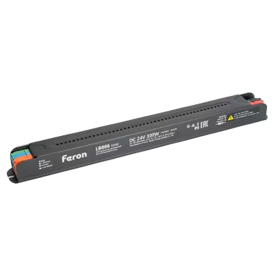 Трансформатор для светодиодной ленты с диммированием Feron LB006 300W 24V IP20 52132