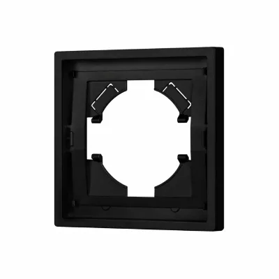 Рамка пластиковая на 1 пост Arlight FRM-TENDO-SFPL-1-BK 054642