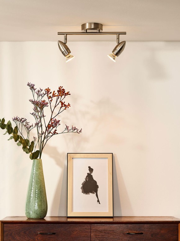 Спот Lucide Caro Led Chrome 13955/10/12, GU10, 10W,