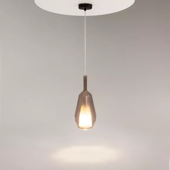 Подвесной светильник Maytoni Duality MOD271PL-01B9, Модерн, Коричневый, Черный