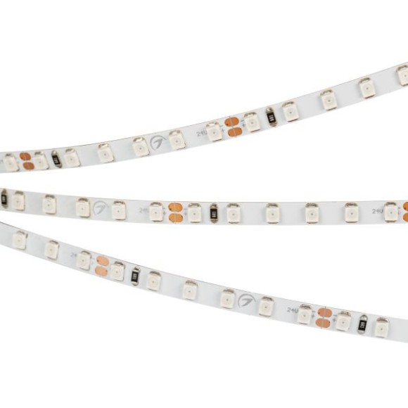 Светодиодная лента Arlight RT-A120-5mm 24V Yellow (9.6 W/m, IP20, 2835, 5m) 015662(2)