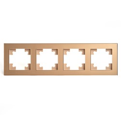 Рамка 4-местная Stekker Катрин GFR00-7004-08 49038