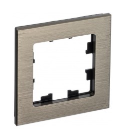 Рамка 1-ая Systeme Electric AtlasDesign Nature Металл латунь ATN312201