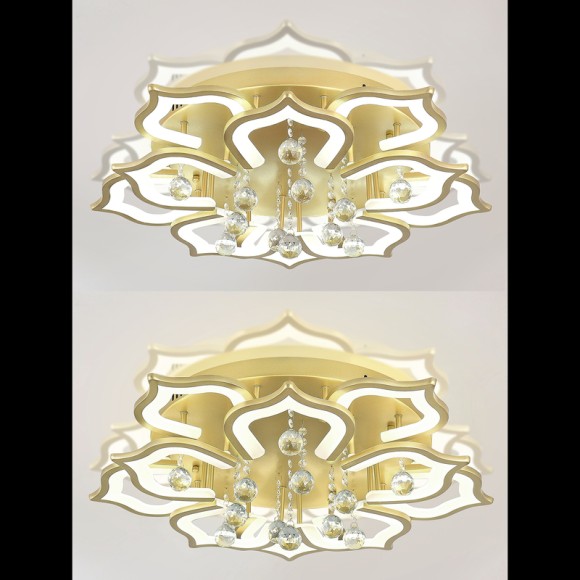 Потолочная светодиодная люстра с пультом управления Natali Kovaltseva Florel INNOVATION STYLE 83053