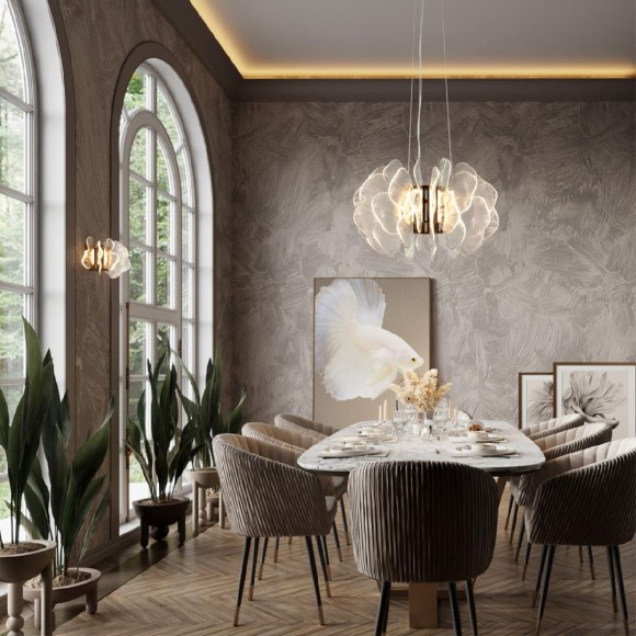 Подвесная светодиодная люстра Odeon Light Siama 5089/80L