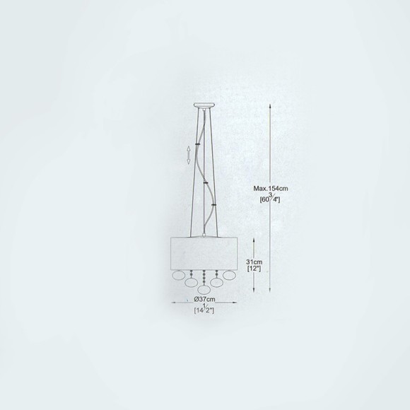 Подвесная люстра Delight Collection Andromeda P0173-05C