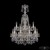 Подвесная люстра Bohemia Ivele Crystal 1403/10+5/195/XL-84/2d G