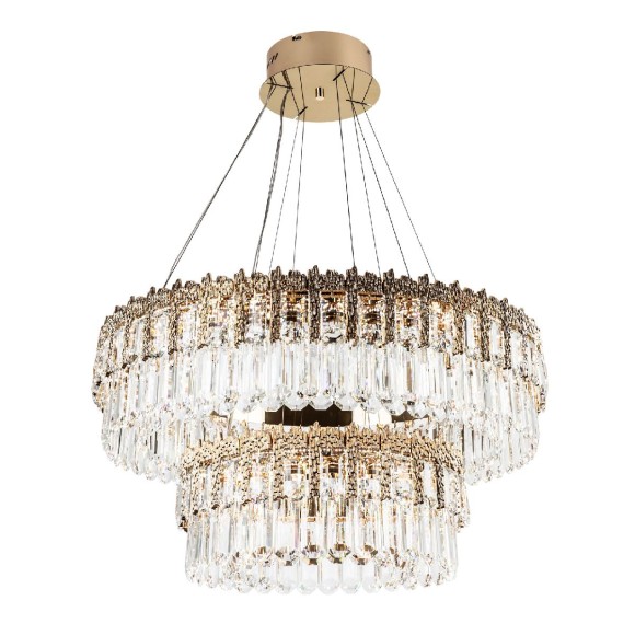 Подвесная светодиодная люстра Modelux ML.830.800.500 GD