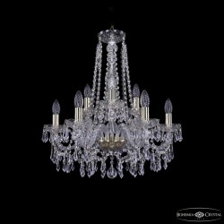 Подвесная люстра Bohemia Ivele Crystal 1403/6+3/195/h-60 G
