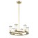 Люстра на штанге Delight Collection MD2061-6A br.brass